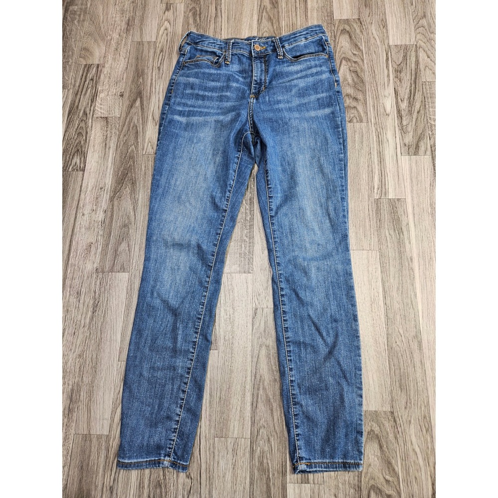 Universal Thread Skinny Jeans Womens 6 / 28 Regular Blue High Rise Stretch